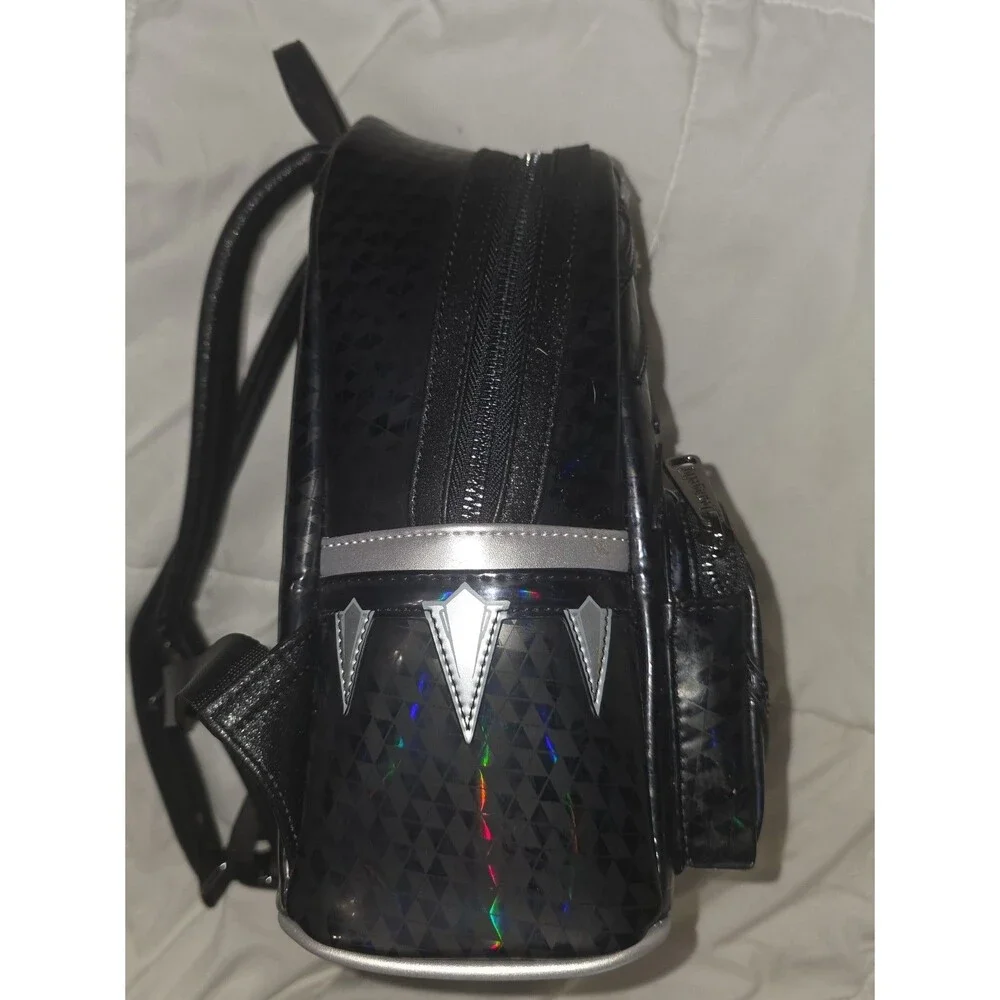 NWOT Black Panther Inspired Holographic mini Backpack bookbag purse tote!